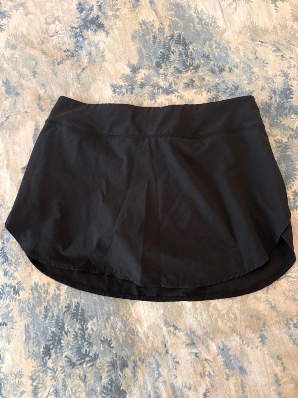 Black Active Mini Skirt